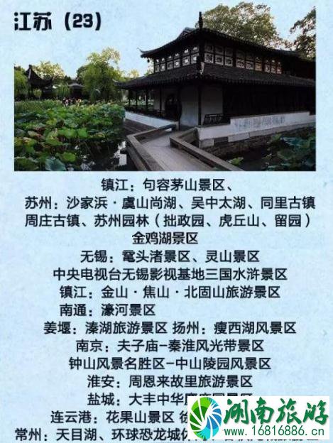 2022年国家5a旅游景区名单大全 2022年国家5a旅游景区名单大全