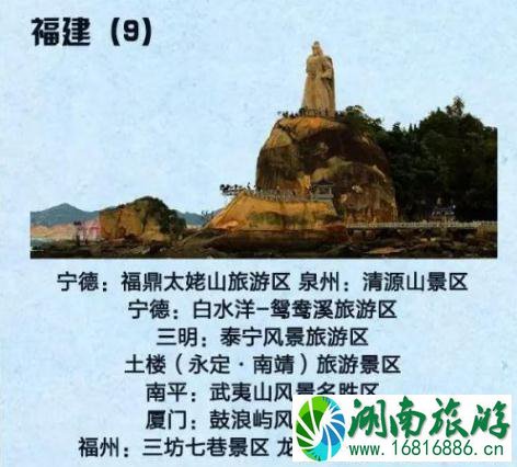 2022年国家5a旅游景区名单大全 2022年国家5a旅游景区名单大全
