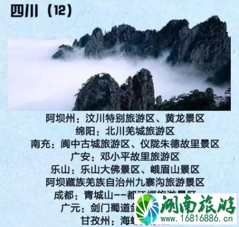 2022年国家5a旅游景区名单大全 2022年国家5a旅游景区名单大全