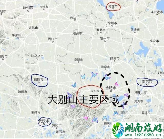 大别山在哪里哪个省的 大别山有什么好玩的 大别山在哪里哪个省的 大别山有什么好玩的