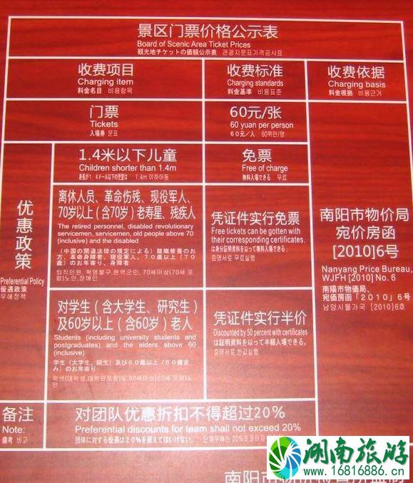 龙潭沟门票是多少 龙潭沟门票是多少