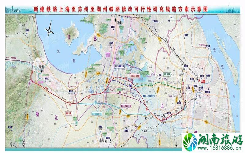 2022沪苏湖高铁站点位置在哪 2022沪苏湖高铁站点位置在哪