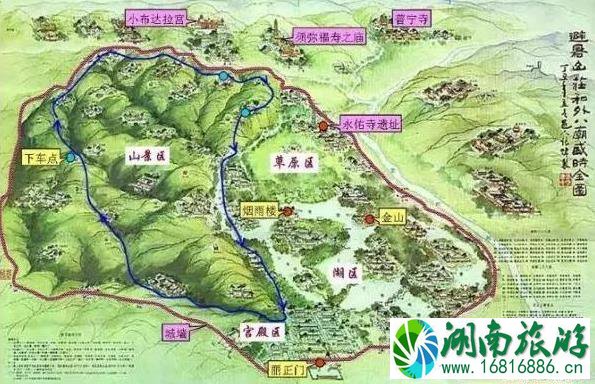 承德避暑山庄游玩攻略 承德避暑山庄游玩攻略