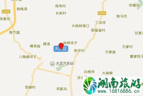去大足石刻周围景点怎么走 去大足石刻周围景点怎么走