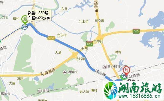 深圳坪山高铁站坐什么公交车或者地铁可以到