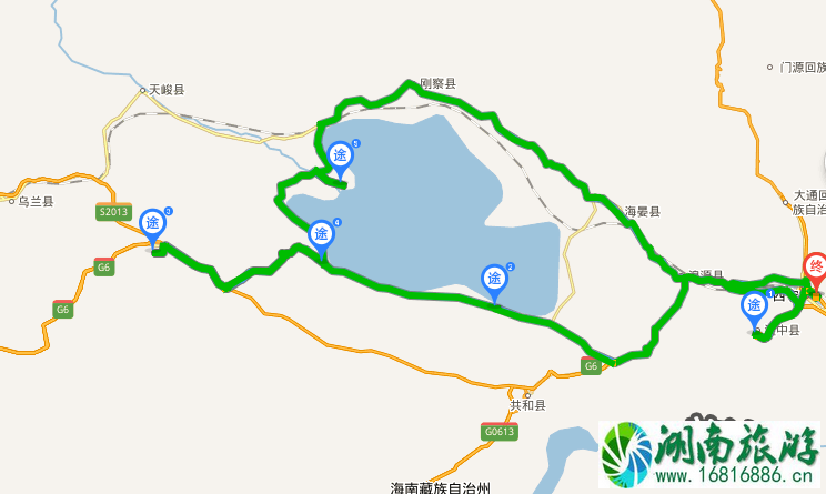 环青海湖自驾游路线图 青海甘肃旅游路线图2022 环青海湖自驾游路线图 青海甘肃旅游路线图2022