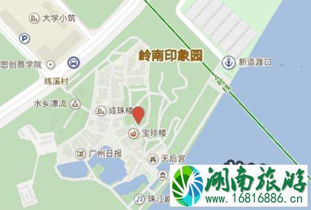 2022广州岭南印象园停车收费标准+位置 2022广州岭南印象园停车收费标准+位置