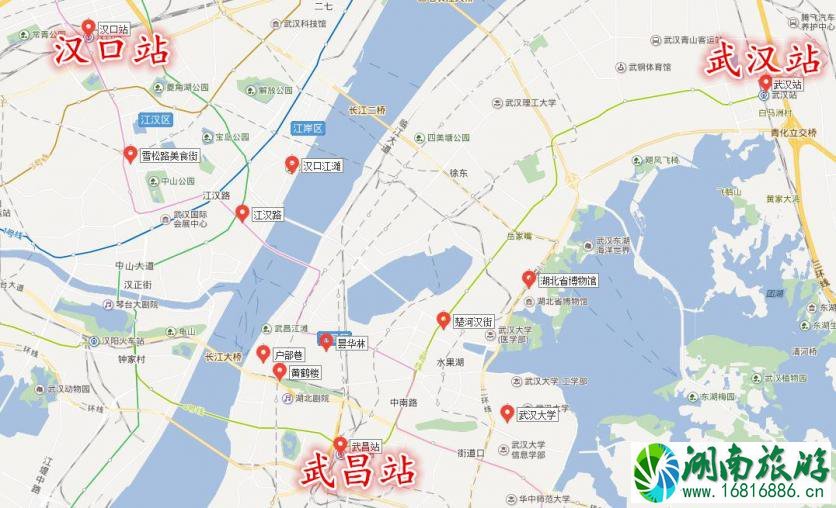 武汉哪个火车站离景点最近 武汉哪个火车站离景点最近