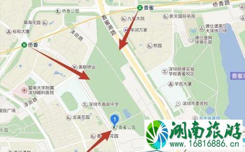 深圳香蜜公园怎么去 深圳香蜜公园交通攻略 深圳香蜜公园怎么去 深圳香蜜公园交通攻略