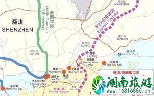 香港沙头角公路通往莲塘口岸的干道接通了吗 香港沙头角公路通往莲塘口岸的干道接通了吗