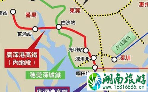 2022广深港高铁香港段什么时候开通 2022广深港高铁香港段什么时候开通