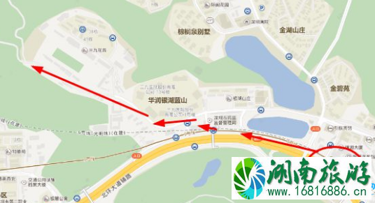 深圳银湖山郊野公园附近的地铁公交有哪些/怎么去 深圳银湖山郊野公园附近的地铁公交有哪些/怎么去