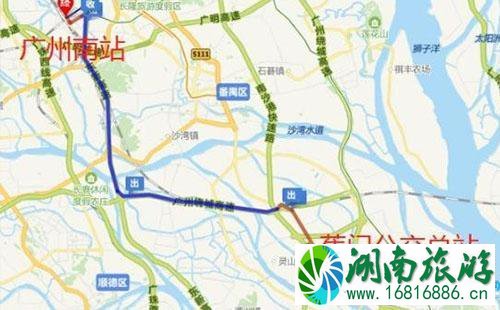 2022广州南沙到广州南站直达班线开通了吗+时间表 2022广州南沙到广州南站直达班线开通了吗+时间表