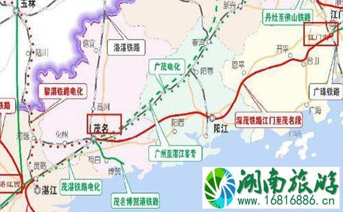 深湛铁路沿线站点有哪些2022 深湛铁路沿线站点有哪些2022