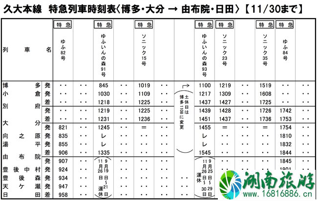 佐贺怎么去由布院 佐贺怎么去由布院