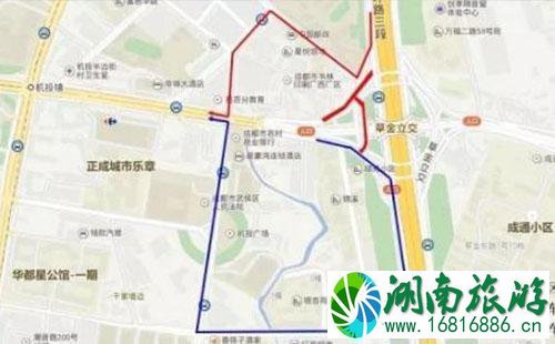 2022成都三环路草金立交外侧出城辅道禁行到什么时候 2022成都三环路草金立交外侧出城辅道禁行到什么时候