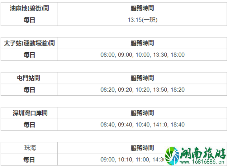 2022 香港到珠海直通巴士时间表+费用 香港到珠海直通巴士乘坐攻略 2022 香港到珠海直通巴士时间表+费用 香港到珠海直通巴士乘坐攻略