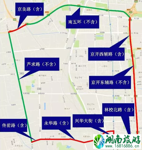 2022北京大兴区限行时间+区域+处罚标准 2022北京大兴区限行时间+区域+处罚标准