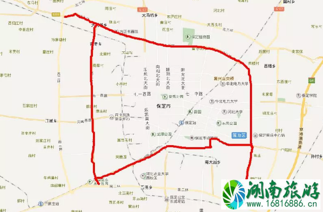 2022平安夜保定交通管制路段+时间+限行区域 2022平安夜保定交通管制路段+时间+限行区域