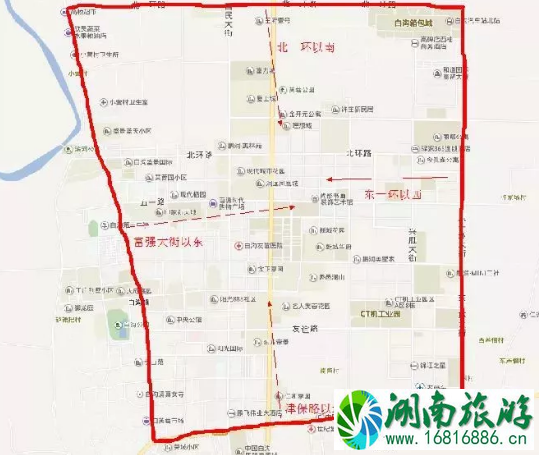 2022平安夜保定交通管制路段+时间+限行区域 2022平安夜保定交通管制路段+时间+限行区域