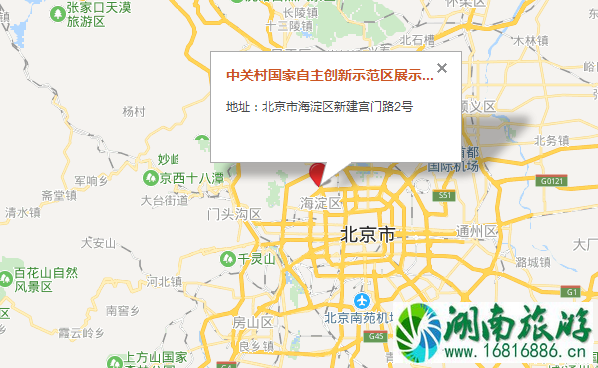 北京中关村展示中心地址+交通 北京中关村展示中心地址+交通