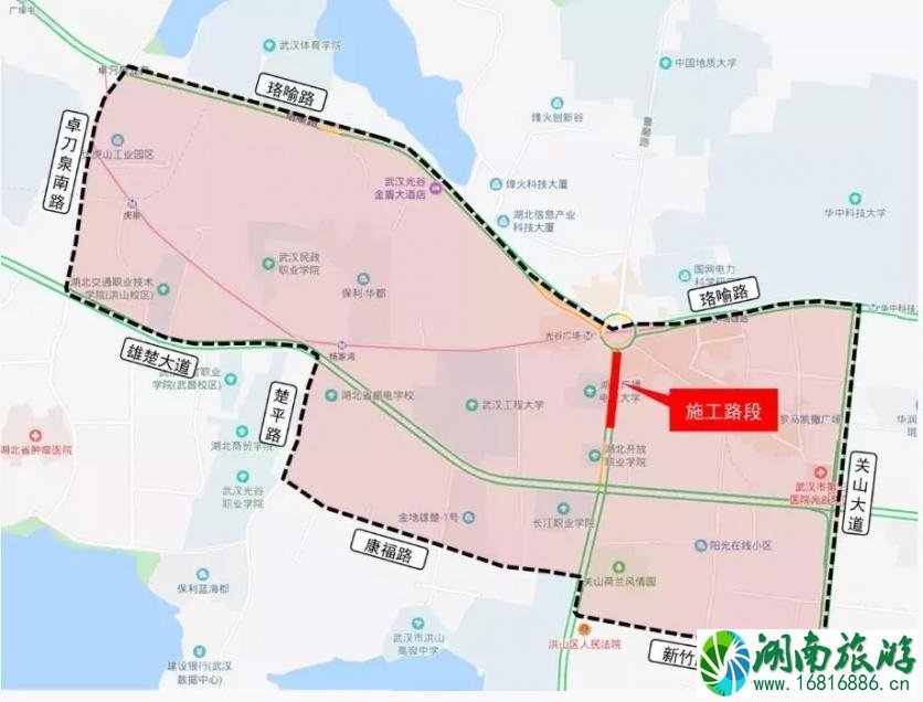 2022武汉民族大道封闭时间+路段+绕行 2022武汉民族大道封闭时间+路段+绕行