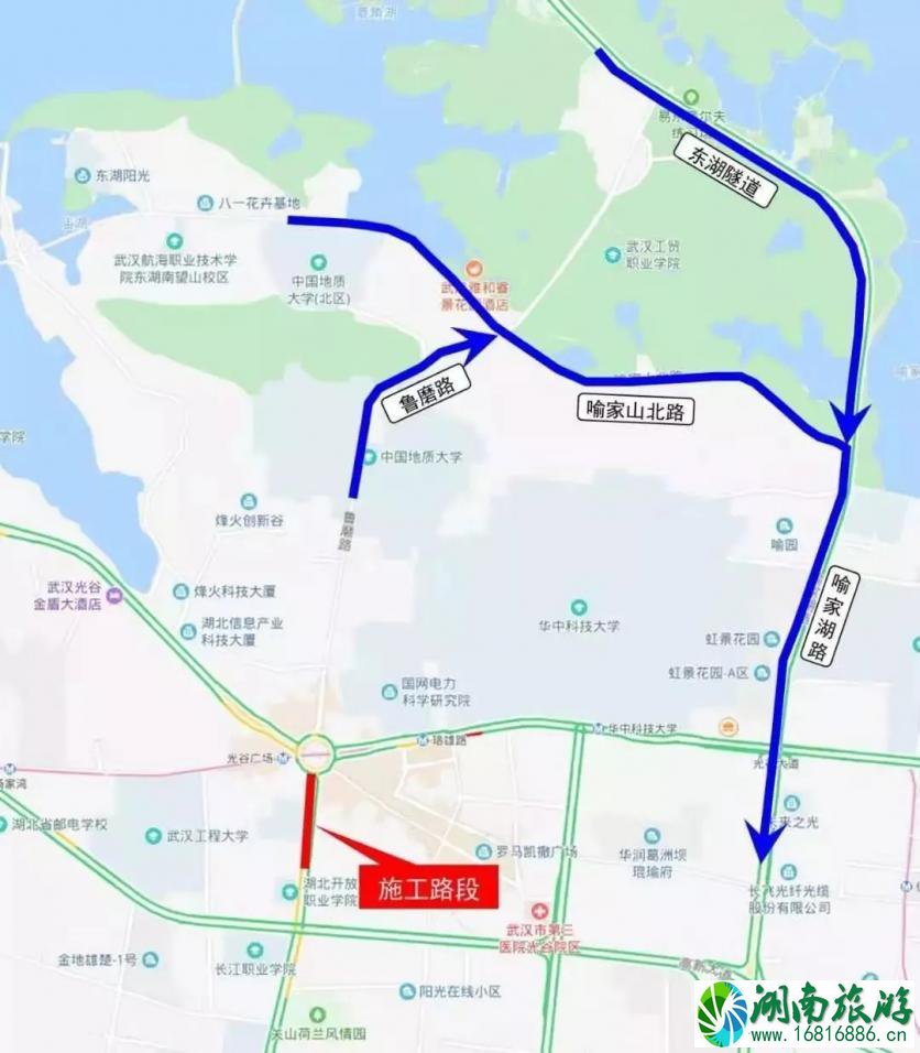 2022武汉民族大道封闭时间+路段+绕行 2022武汉民族大道封闭时间+路段+绕行