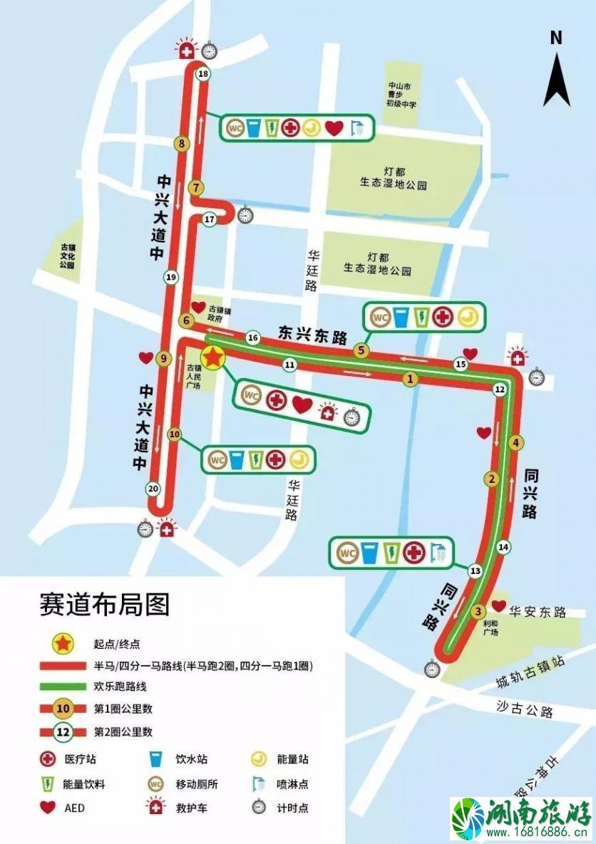 2022中山古镇马拉松时间+线路+交通管制 2022中山古镇马拉松时间+线路+交通管制