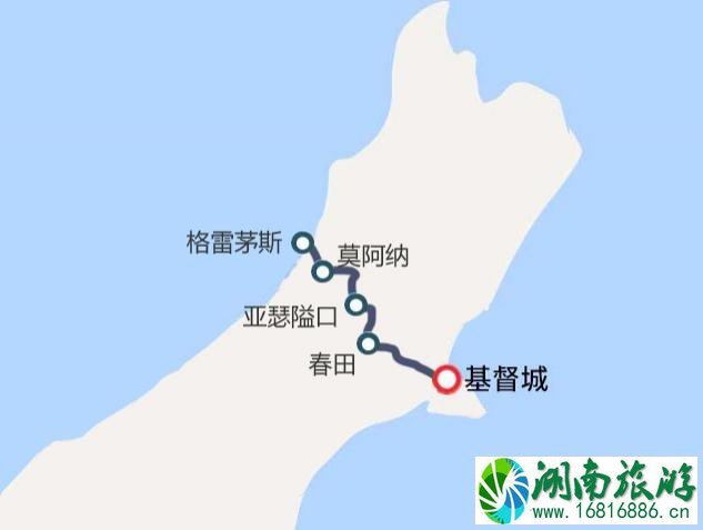 2022新西兰观光火车线路图+票价+运营时间 2022新西兰观光火车线路图+票价+运营时间