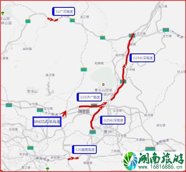 惠州2022五一易堵路段+热门景区+景区限行+绕行路线推荐 惠州2022五一易堵路段+热门景区+景区限行+绕行路线推荐