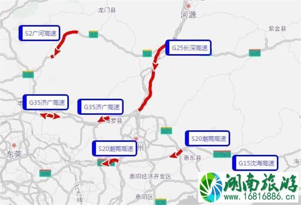 惠州2022五一易堵路段+热门景区+景区限行+绕行路线推荐 惠州2022五一易堵路段+热门景区+景区限行+绕行路线推荐