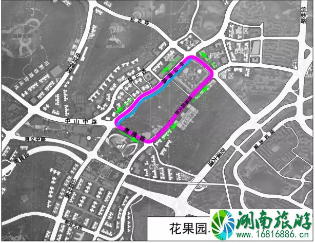 2022贵阳花果园购物中心周边公交调整+交通组织调整 2022贵阳花果园购物中心周边公交调整+交通组织调整