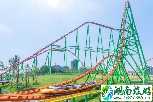 南昌万达乐园过山车多高+视频 南昌万达乐园过山车多高+视频