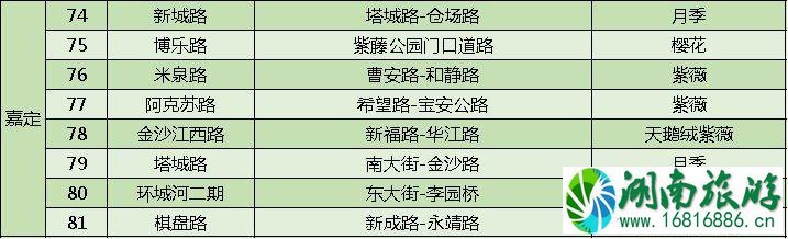 上海打造118条花道 上海全市各区域花道汇总 上海打造118条花道 上海全市各区域花道汇总