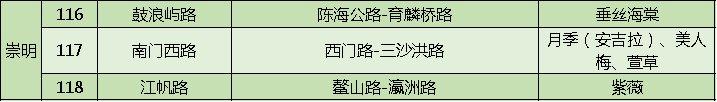 上海打造118条花道 上海全市各区域花道汇总 上海打造118条花道 上海全市各区域花道汇总